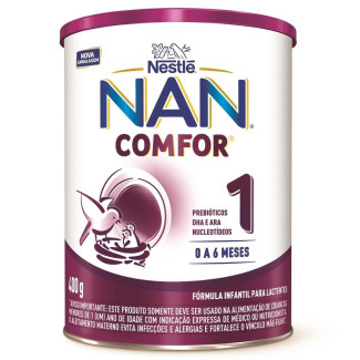 Fórmula Infantil NAN Comfor 1 400g - 0 a 6 Meses - Nestlé