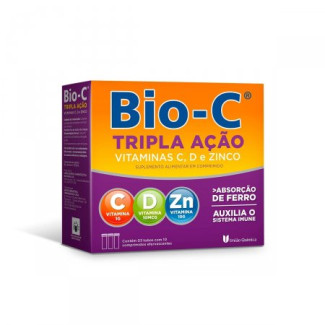 Bio - C Tripla Ação 30 Comprimidos Efervescentes