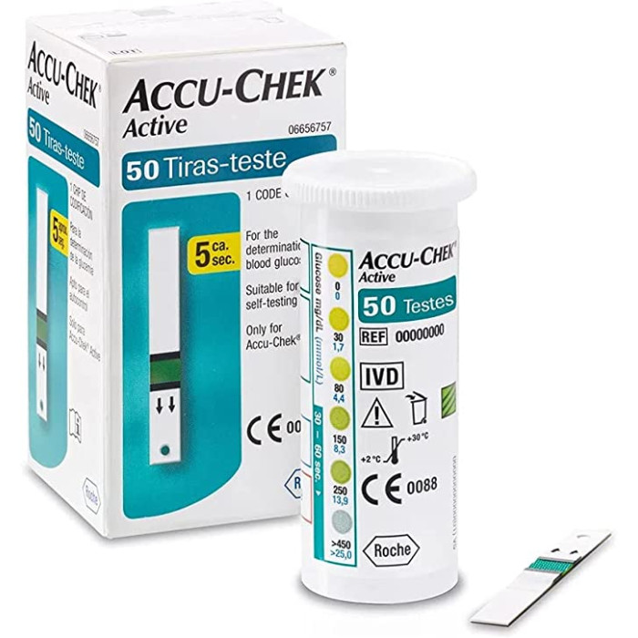 Kit Medidor de Glicose Accu-Chek Active Roche - Drogaria Sao Paulo