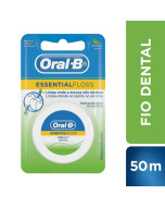 Fio Dental Oral-B Essential Floss Hortelã 50 Metros