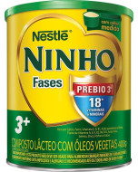 Composto Lácteo Ninho Fases 3+ 400g - 3 a 5 Anos - Nestlé