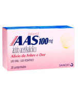 AAS Infantil 100mg - 30 Comprimidos