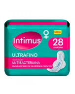 Absorvente Intimus Ultrafino Antibacteriana com Abas 28 Unidades