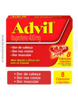 Advil 400mg - 8 Cápsulas