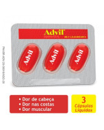 Advil 400mg - 4 Cápsulas