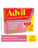 Advil Mulher 400mg - 10 Cápsulas