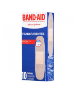 Curativo Band-Aid Transparentes 10 Unidades