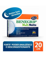 Benegrip Multi Noite 20 Comprimidos