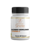 Colágeno Hidrolisado - Sinete + Vitamina C 60 Cápsulas