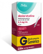 Desloratadina 0,5mg/ml - Xarope com 100ml - Medley - Genérico