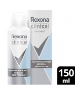 Desodorante Rexona Clinical sem Perfume Aerosol Feminino 150ml