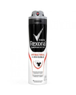 Desodorante Rexona Men Antibacterial e Invisible Aerosol Masculino 150ml