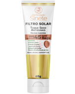 Protetor Solar Facial Sinete Cor Bege FPS45 60g