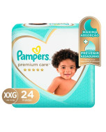 Fralda Pampers Premium Care XXG 24 Unidades