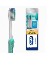 Escova de Dente Oral B Sensitive 2 Unidades + Fio Dental