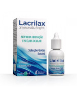 Lacrilax 5mg 15ml - Lubrificante Oftálmico - Cosmed