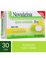 Novalgina 500mg - 30 Comprimidos