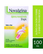 Novalgina Infantil 50mg/ml - Xarope 100ml + Seringa Dosadora