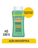 Talco Desodorante para os Pés - Vodol Prevent Sem Perfume 100g