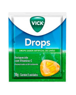 Pastilha Vick Drops - Sabor Limão - 5 Unidades