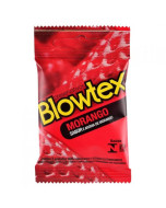 Preservativo Blowtex Morango 3 Unidades