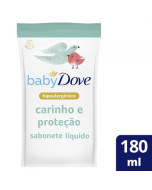 Refil Sabonete Líquido Infantil Dove Baby Carinho e Proteção 180ml