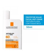 Protetor Solar Facial La Roche-Posay Anthelios Hydraox Anti-Idade Sem Cor FPS60 50g