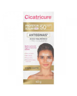 Protetor Solar Facial Cicatricure Antissinais Efeito Matte FPS50 40g