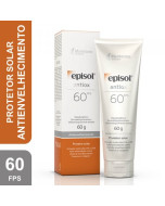 Protetor Solar Facial Episol Antiox Antienvelhecimento FPS60 60g