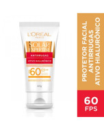 Protetor Solar Facial L'Oréal Paris Expertise Antirrugas FPS60 40g