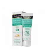Protetor Solar Facial Neutrogena Sun Fresh Derm Care FPS70 40g