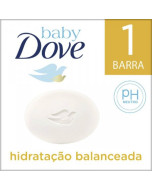 Sabonete em Barra Infantil Dove Baby Hidratação Balanceada 75g