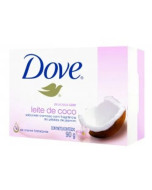 Sabonete em Barra Dove Nutrição Indulgente Leite de Coco e Jasmin 90g