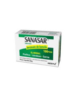 Sabonete em Barra Sanasar 100mg/ml Piolhos, Lêndeas e Sarna 80g