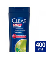 Shampoo Clear Men Anticaspa Controle e Alívio Da Coceira 400ml