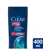 Shampoo Clear Men Anticaspa Ice Cool Menthol 400ml