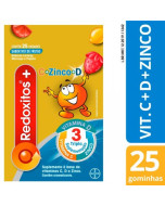 Suplemento Vitamínico Infantil Redoxitos Mix de Frutas 25 Gomas