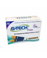 Tiras de Glicemia G-Tech Free 50 Unidades