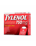 Tylenol 750mg - 20 Comprimidos