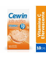 Vitamina C Cewin 1G 10 Comprimidos Efervescentes