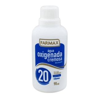 Água Oxigenada Cremosa 20 Volumes - Farmax - 90ml