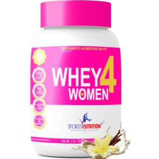 Whey Protein - Whey 4 Women Baunilha 900g - Sports Nutrition