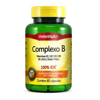Polivitamínico Complexo B - Maxinutri 60 Cápsulas