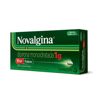 Novalgina 1g - 20 Comprimidos