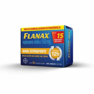 Flanax 550mg - 15 Comprimidos