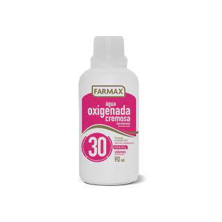 Água Oxigenada Cremosa 30 Volumes - Farmax - 90ml