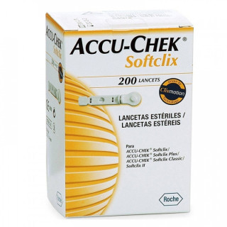 Lancetas Accu-Chek Softclix 200 Unidades