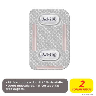 Advil 12h 600mg - 2 Comprimidos