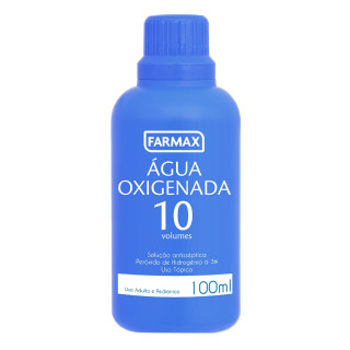 Agua Oxigenada 10 Volumes - Farmax - 100ml