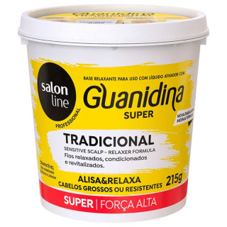 Alisante Capilar Salon Line Guanidina Super Tradicional 215g